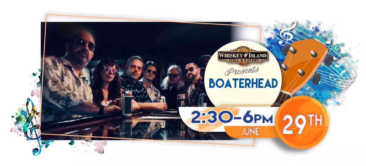 B&ouml;aterhead plays LIVE @ Whiskey Island Still & Eatery June 29 for FREE!