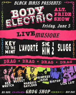 Image: BODY ELECTRIC: Alternative Pride Show