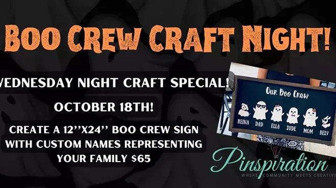 Image: Boo Crew Craft Night