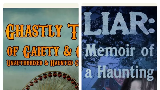 Image: Book Signing with E. F. Schraeder