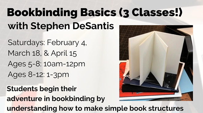 Image: Bookbinding Basics (3 Classes!)