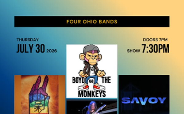Image: Boyd and The Monkeys, Savoy, Hand + Noise, The Exiled