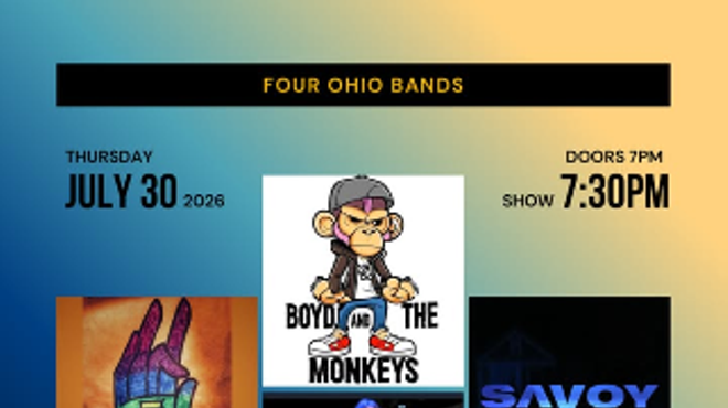 Image: Boyd and The Monkeys, Savoy, Hand + Noise, The Exiled