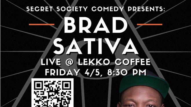 Image: Brad Sativa | Secret Society Comedy In Hingetown