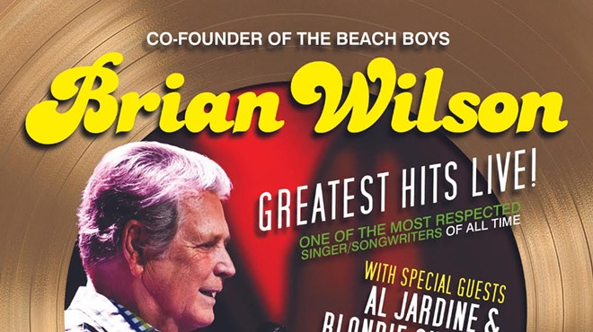 Poster art for Brian Wilson's new tour.