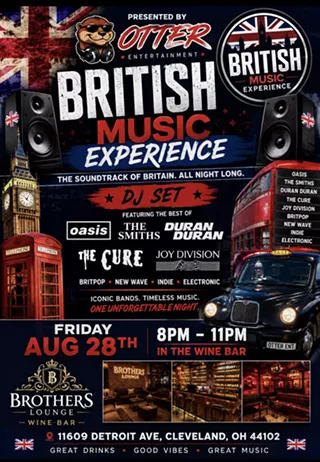 Otterentertainment presents British music experience