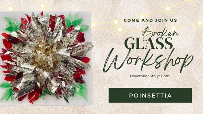 Image: Broken Glass Workshop | Poinsettia