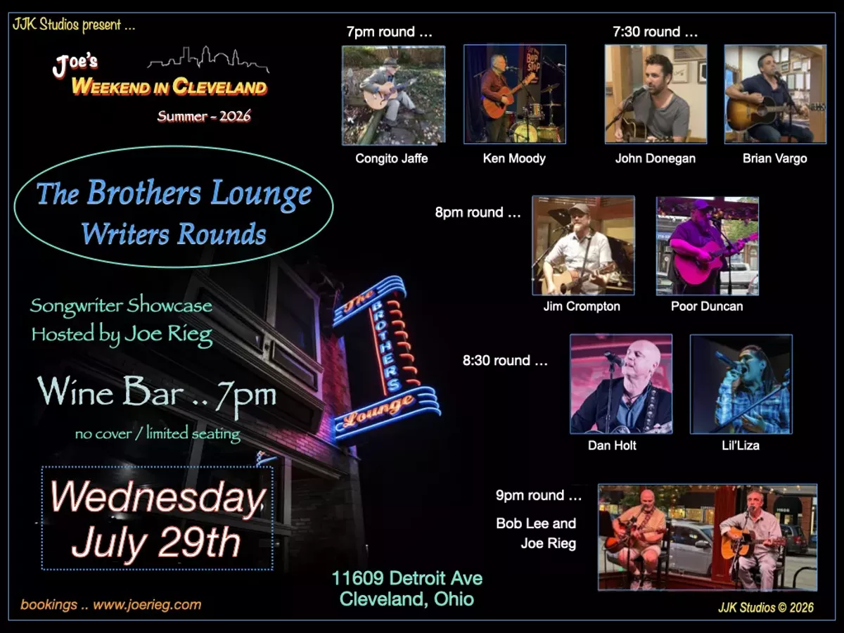 Brothers Lounge Writer Rounds