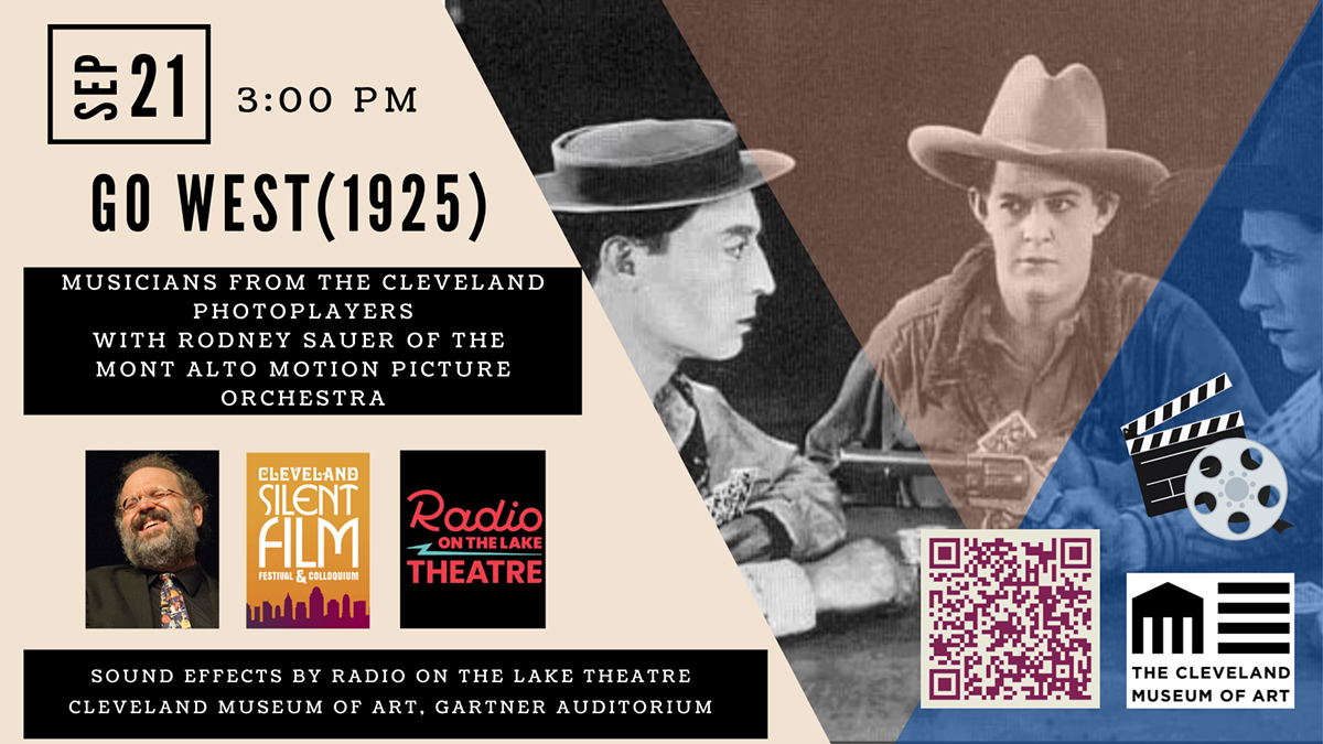 Event poster for GO WEST