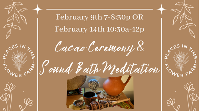 Image: Cacao Ceremony and Sound Bath Meditation