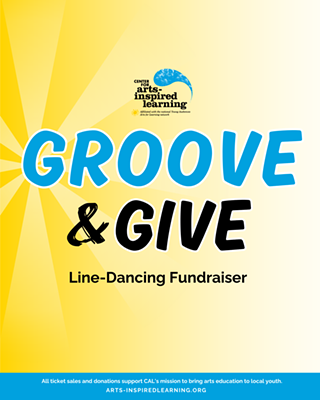 Logo for the Groove & Give Fundraiser