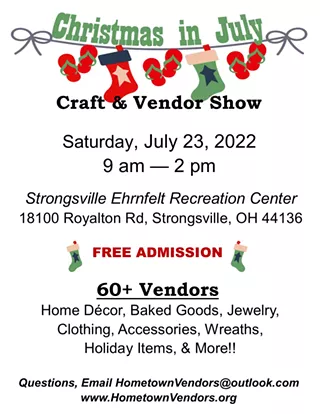 Image: Christmas in July Craft & Vendor Show