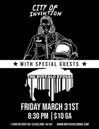 Image: City of Invention with special guest Buffalo Ryders