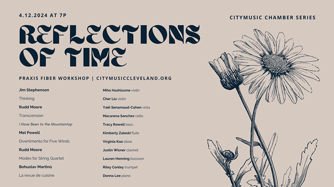 CityMusic April Chamber Concert: Reflections of Time