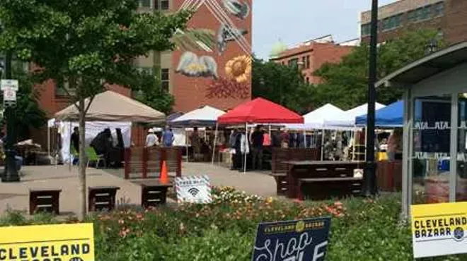 Image: Cleveland Bazaar in Market Square Park