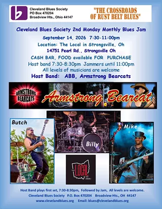 Cleveland Blues Society September Jam with Armstrong Bearcats Band