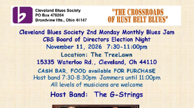 Image: Cleveland Blues Society Monthly Blues Jam