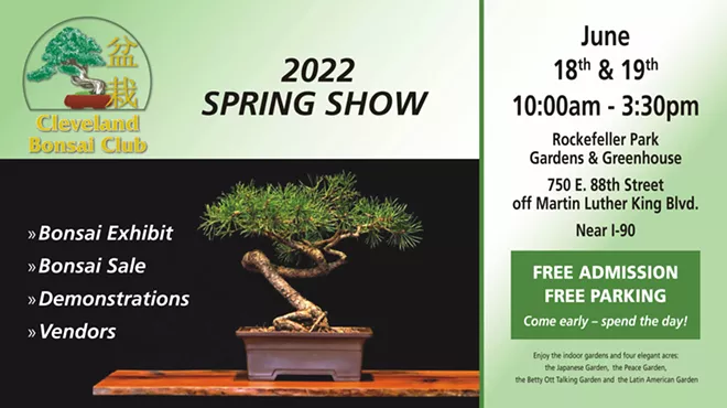 Image: Cleveland Bonsai Club Spring Show