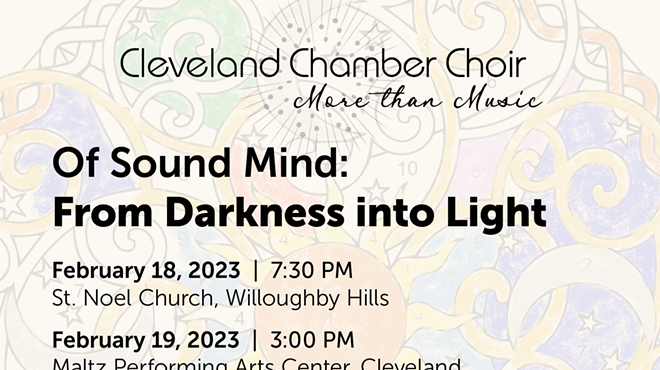 Image: Cleveland Chamber Choir: Of Sound Mind: From Darkness Into Light