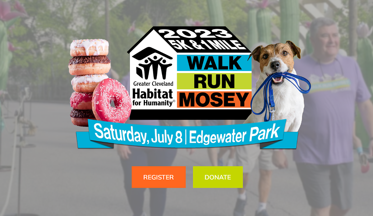 CLEVELAND HABITAT WALK RUN MOSEY