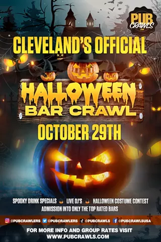 Cleveland Halloweekend Bar Crawl October 29th, 2022
