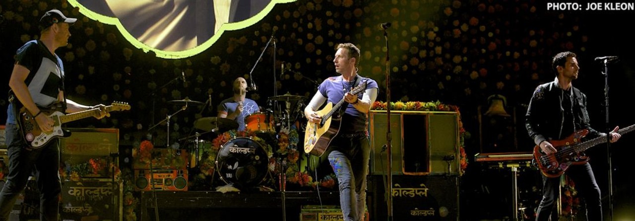 Coldplay Performing at Quicken Loans Arena