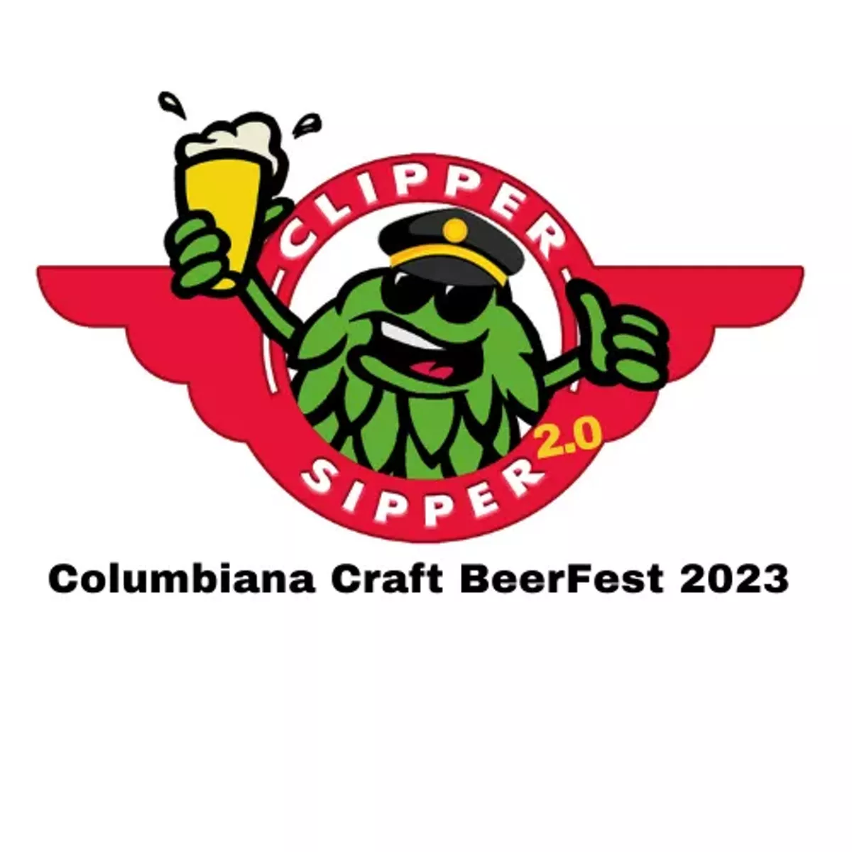 Columbiana Craft BeerFest 2023: Clipper Sipper 2.0 logo