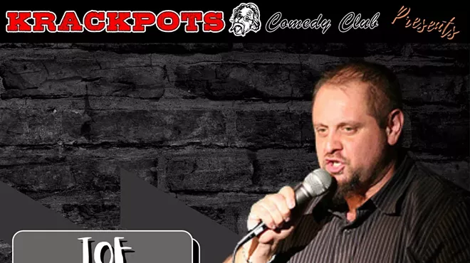 Image: Comedian Joe Conte at Krackpots Comedy Club, Massillon