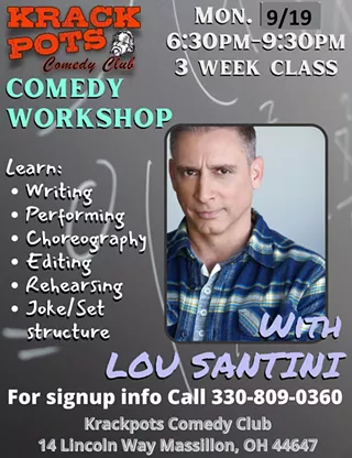 Image: Comedy Workshop with Lou Santini
