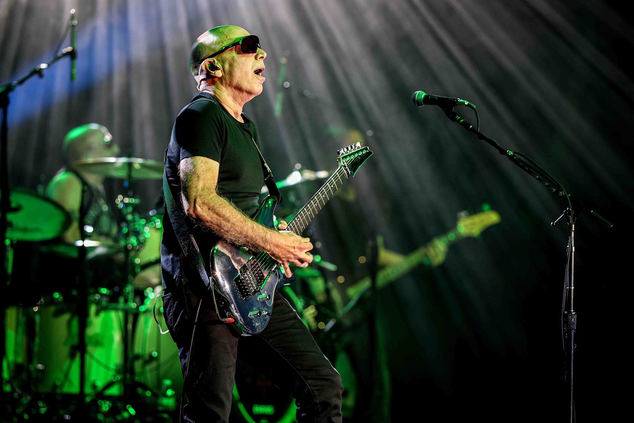 The Satriani and Vai tour in Cleveland