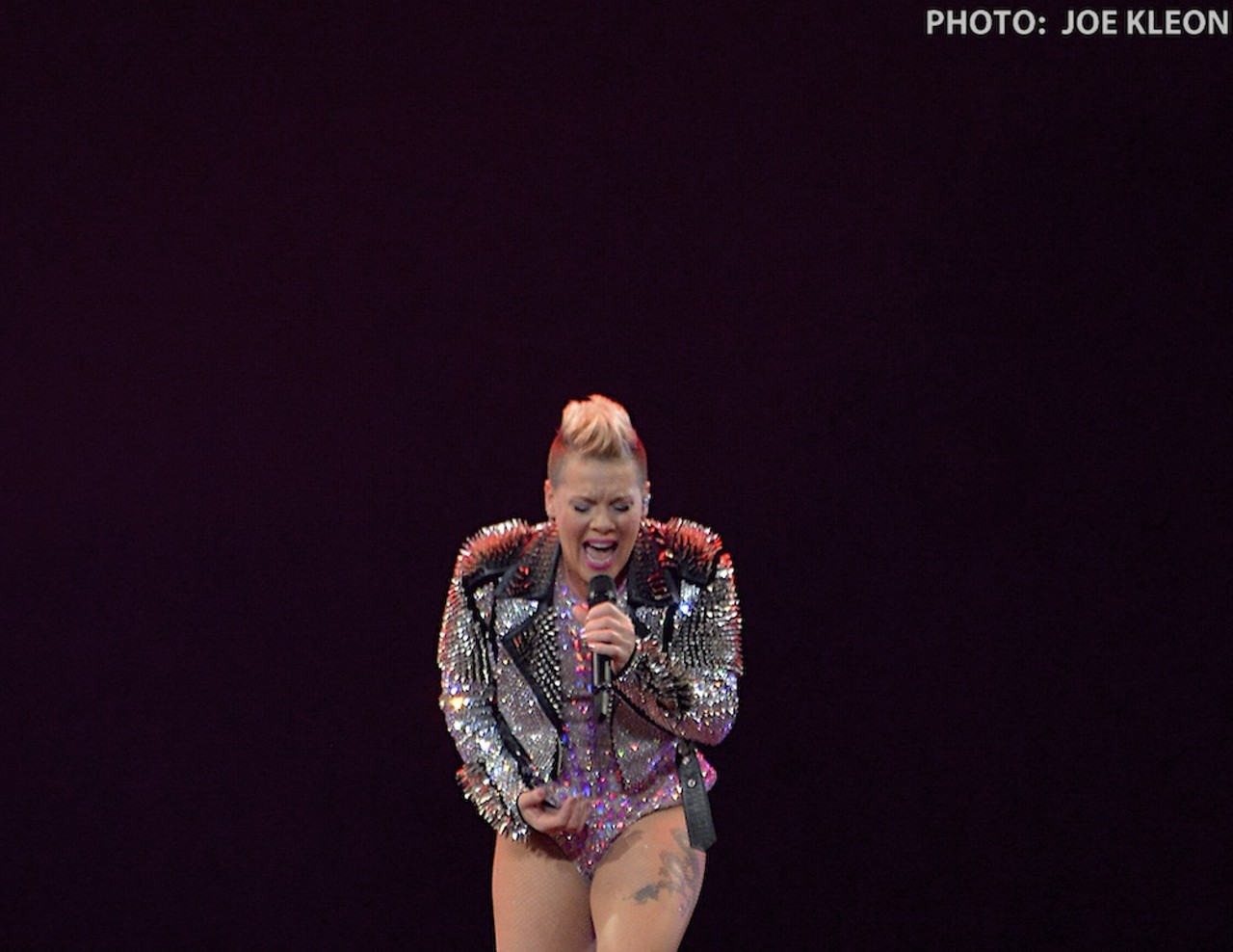 Concert Photos: Pink's Stunt-Filled Performance at the Rocket Mortgage FieldHouse