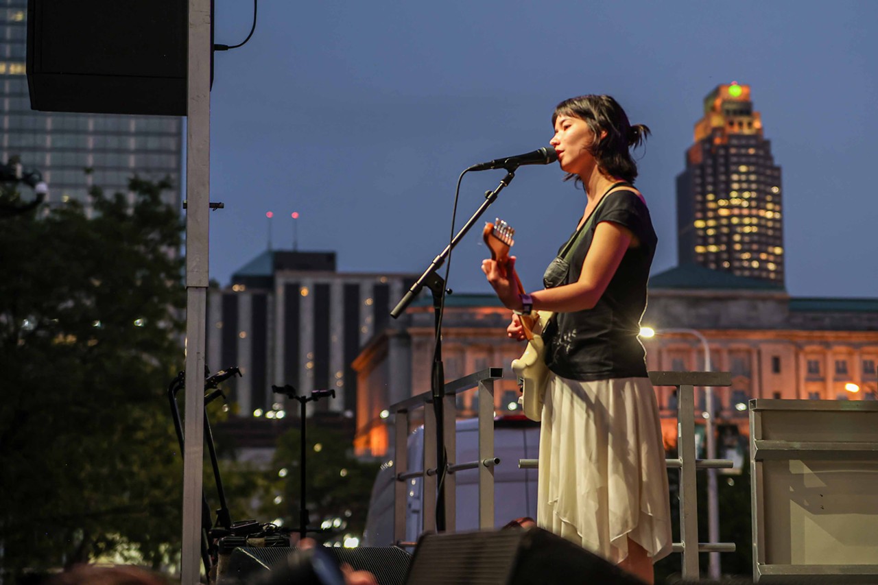 Concert Photos: The Breeders Delight at the Rock Hall Pre and Post Rainstorm