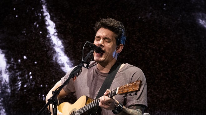 John Mayer at the Rocket Mortgage FieldHouse in Cleveland on March 25