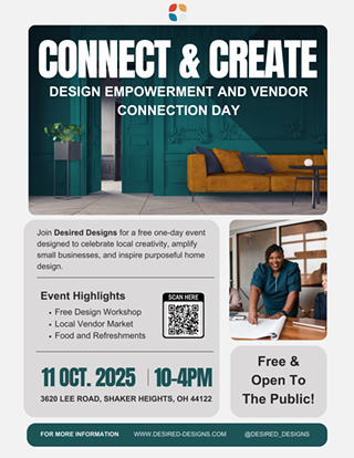Connect & Create Flyer