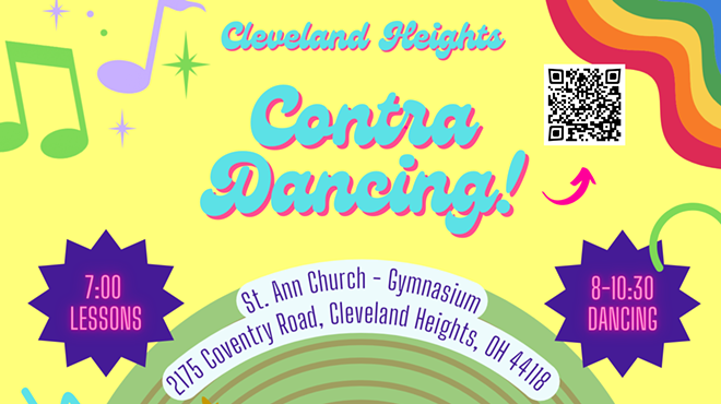 Image: Contra Dance in Cleveland Heights!