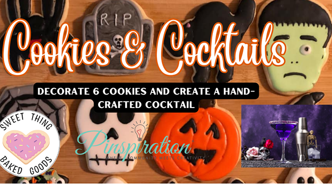 Image: Cookies and Cocktails Class