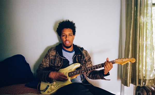 Braxton Taylor, 29, in his apartment in New York. Last October, Taylor left Cleveland to pursue Brooklyn's scene.