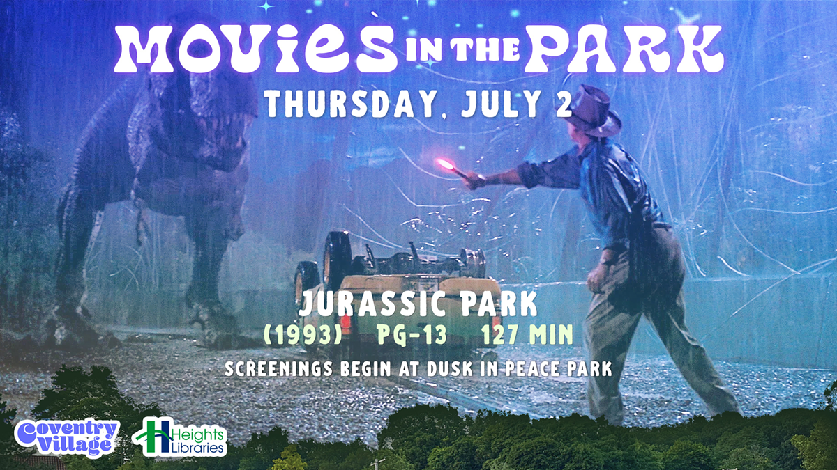 Coventry Village Movies in the Park Jurassic Park
