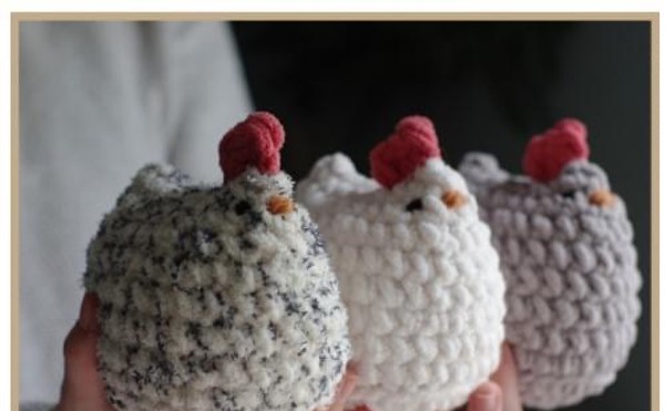Crochet Chicken Workshop with Yarn Over Cleveland!