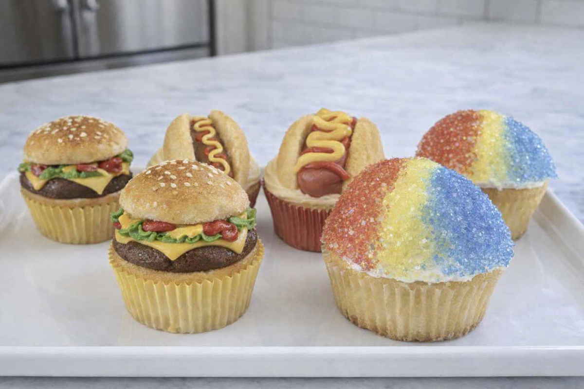 Cupcake Cookout: Burgers, Dogs & Snow Cones