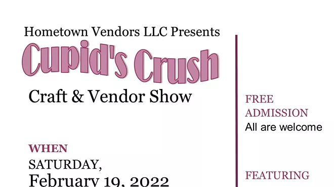 Image: Cupid's Crush Craft & Vendor Show