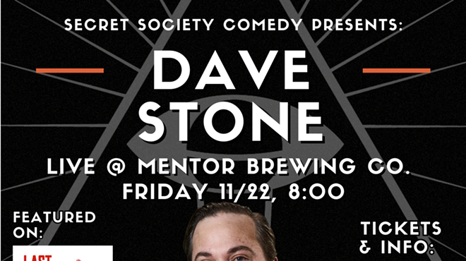 Image: Dave Stone | Secret Society Comedy In Mentor