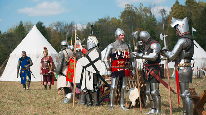 Days of Knights, an Authentic Medieval Living History Event, Returns to Lancaster, Ohio Next Weekend