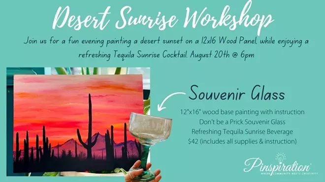 Image: Desert Sunrise Paint Workshop