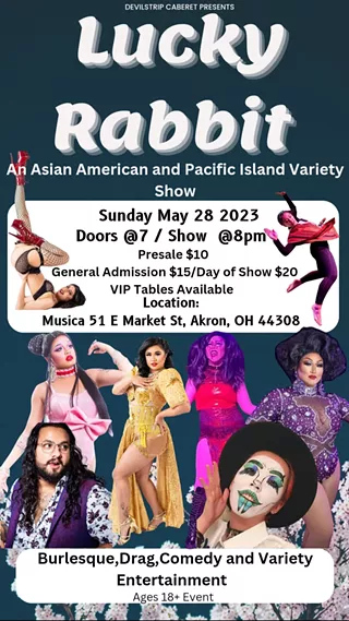 Devilstrip Cabaret presents Lucky Rabbit: An Asian American and Pacific Islander Variety Show