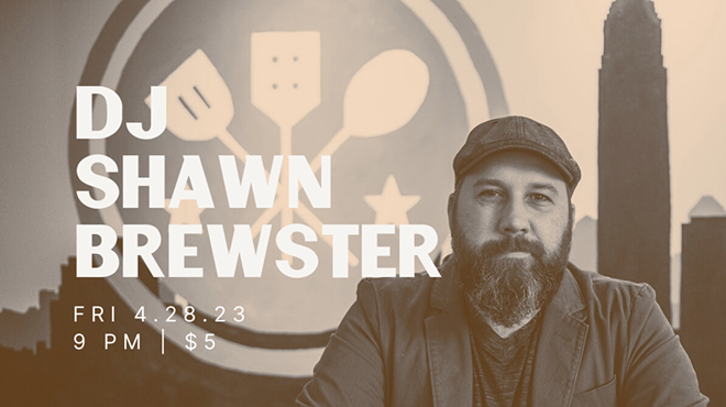 Image: DJ Shawn Brewster in the Rosehip Room