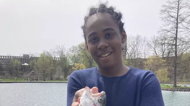 Image: Doan Brook Watershed Partnership Family Fishing Workshops