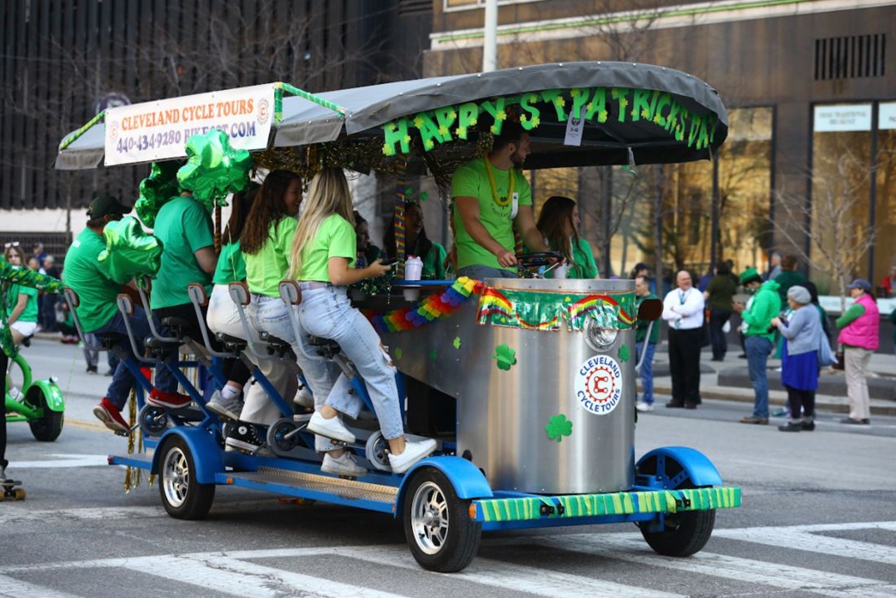 Everything We Saw at the 2022 St. Patrick's Day Parade in Downtown Cleveland