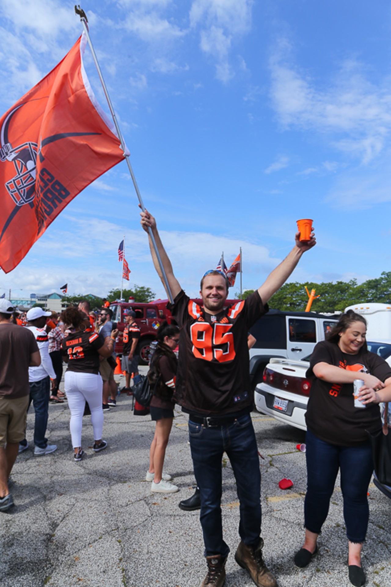 Everything We Saw in the Muni Lot Before the 2019 Browns Opener