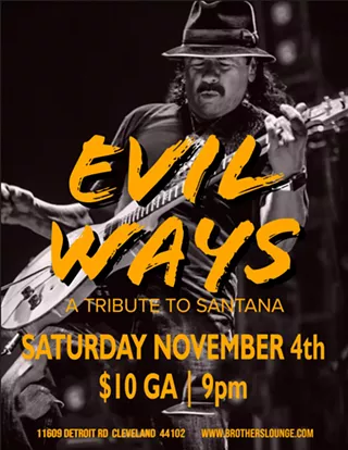 Image: Evil Ways - A tribute to Santana at Brothers Lounge